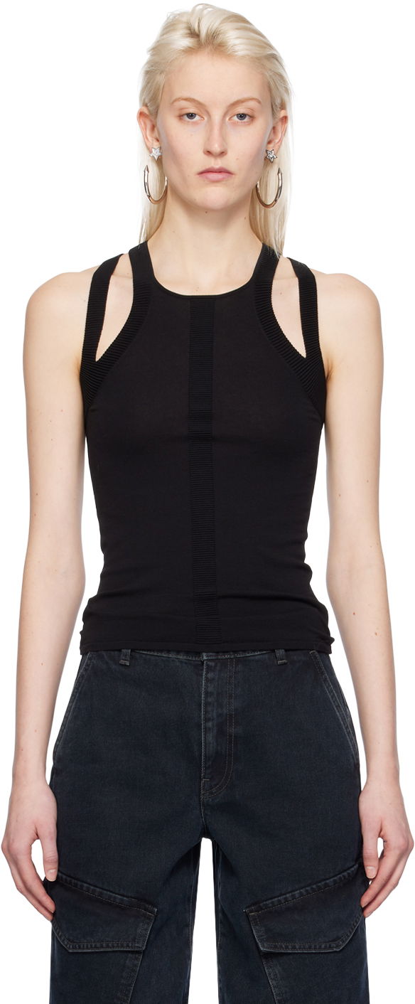 Majica brez rokavov Dion Lee Sculpt Muscle Tank Top Črna | C7247PS24