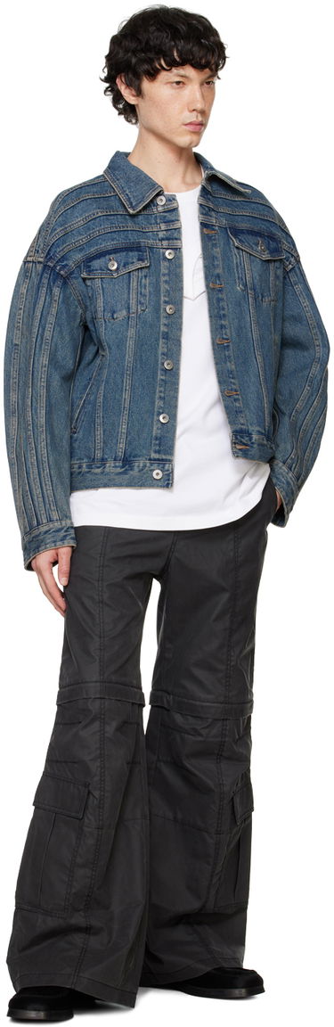 Cargo hlače Feng Chen Wang Feng Chen Wang 2IN1 Cargo Pants Črna | FUF18TR04B, 3