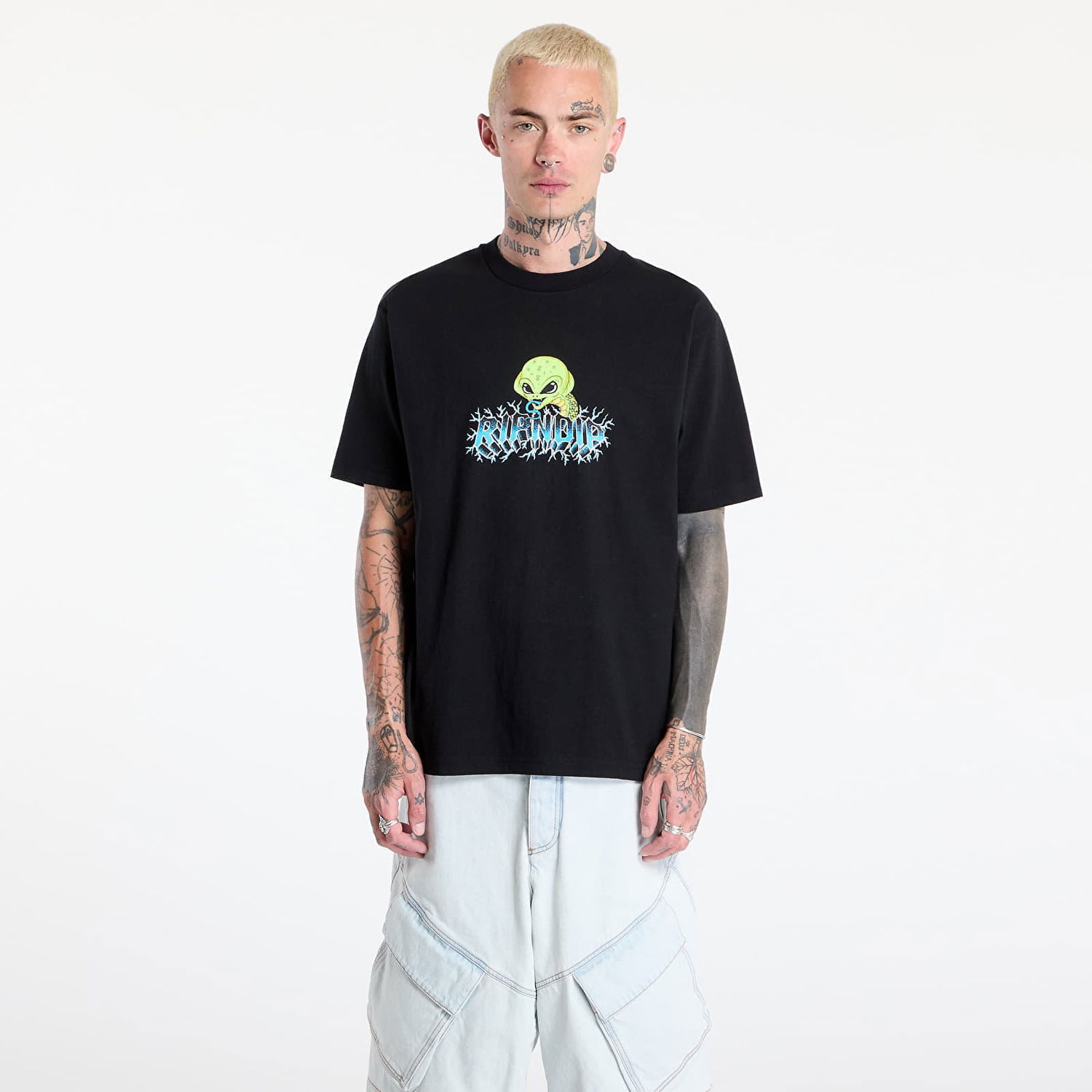 Majica RIPNDIP RIPNDIP Alien Electric Tee Črna | RNDSUM25135, 0