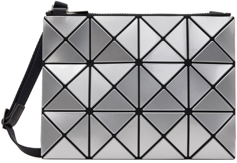 Torba za čez ramo BAO BAO ISSEY MIYAKE Geometric Pattern Metallic Crossbody Bag Kovinski | BB48AG056