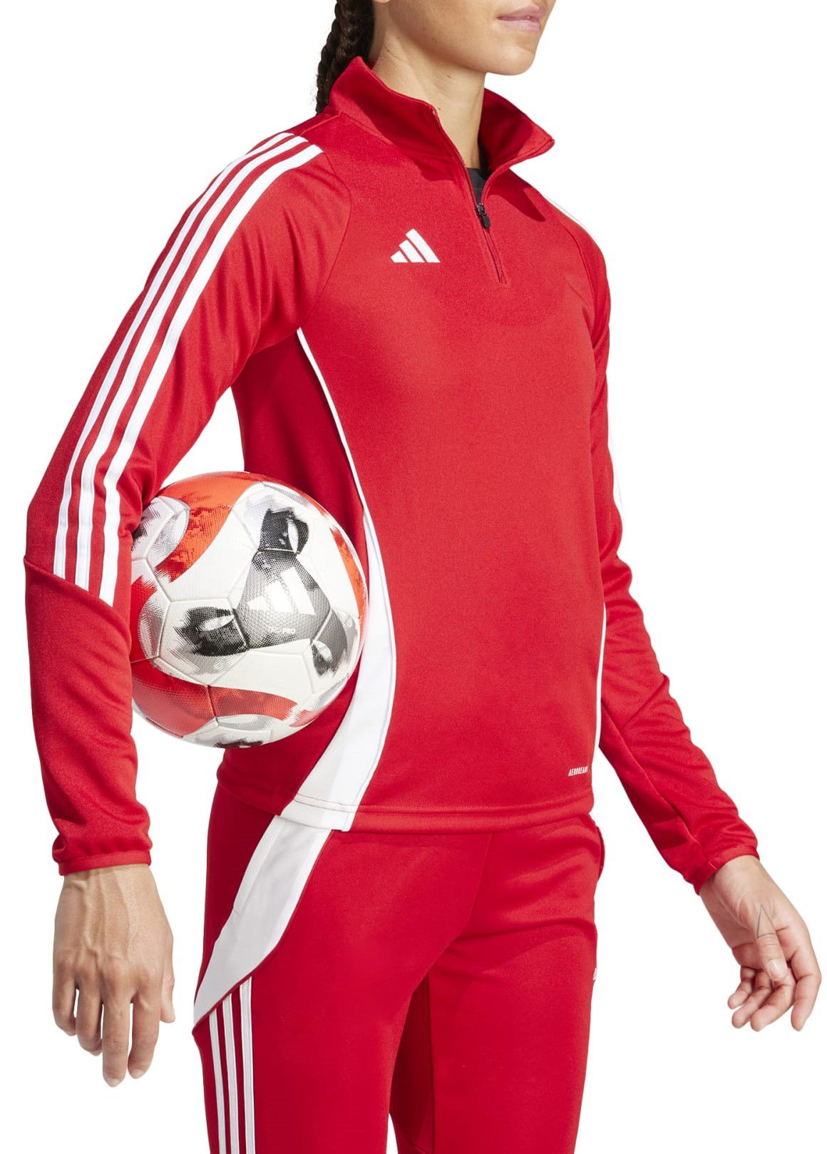 Majica adidas Originals adidas TIRO24 TRTOP W Rdeča | ir9383, 0