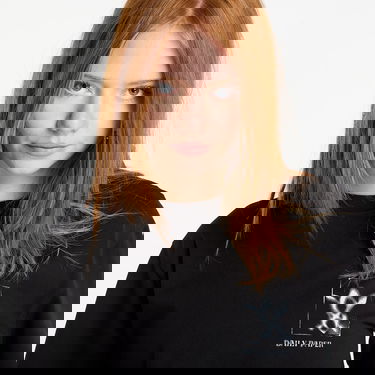 Majica DAILY PAPER Daily Paper Shadow Grid Short Sleeve T-Shirt Črna | 2521099, 1