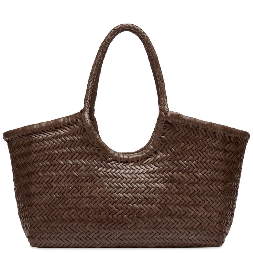 Torbica Dragon Diffusion Nantucket Basket Bag Rjava | 8822-DARKBROWN