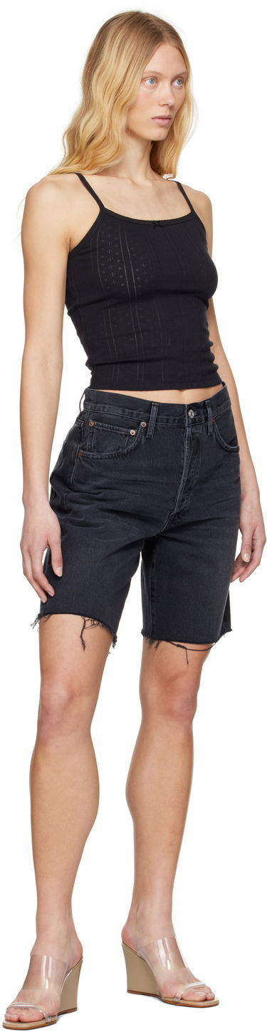 Kratke hlače AGOLDE AGOLDE 90's Distressed Denim Shorts Črna | A223-1157, 3