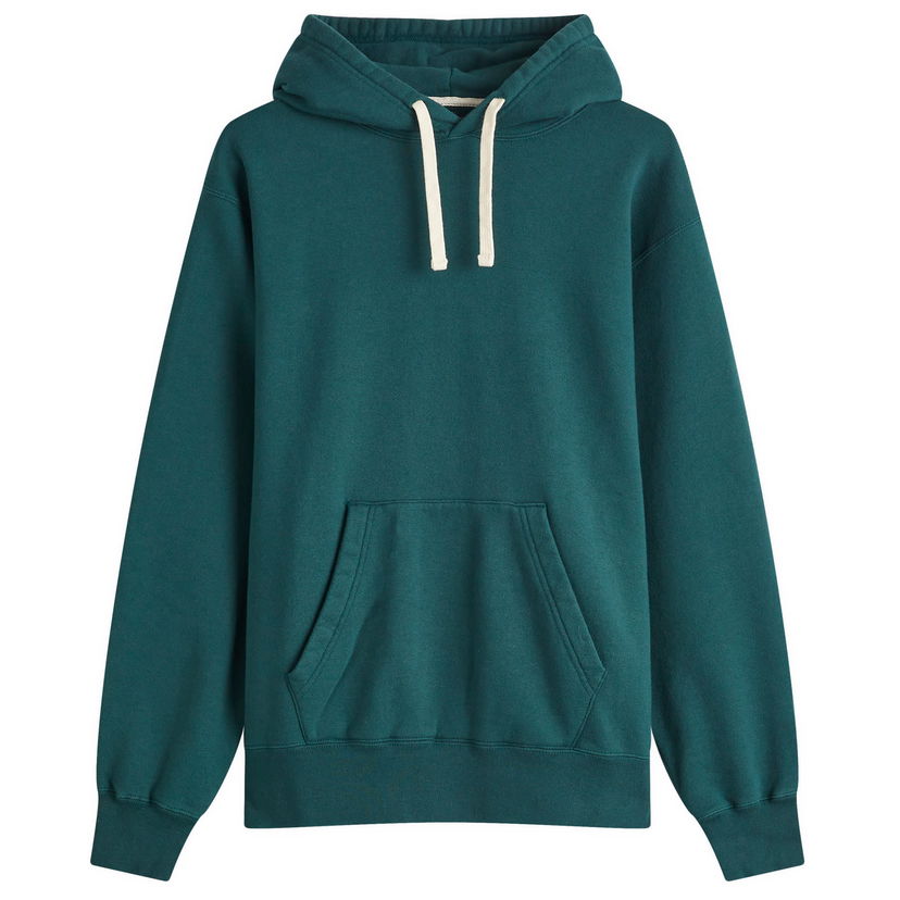 Pulover BEAMS Beams Plus Pullover Hoodie, Size Large Zelena | 3813-0192-103-69