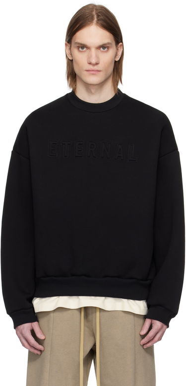 Pulover Fear of God Fear of God 'Eternal' Fleece Sweatshirt Črna | FGE250-5141FLC, 0