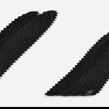 Rokavice UGG UGG Rib Knit Mittens Črna | 101022-BLK, 0