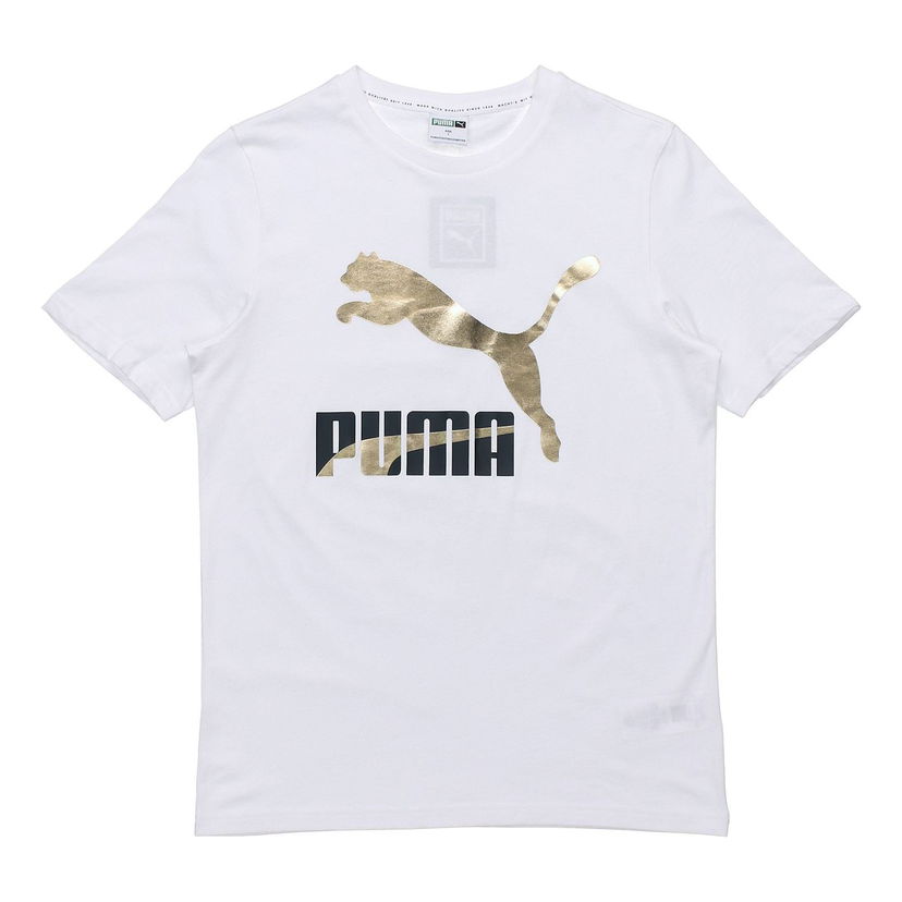 Majica Puma Classics Logo T-Shirt Bela | 532280-02