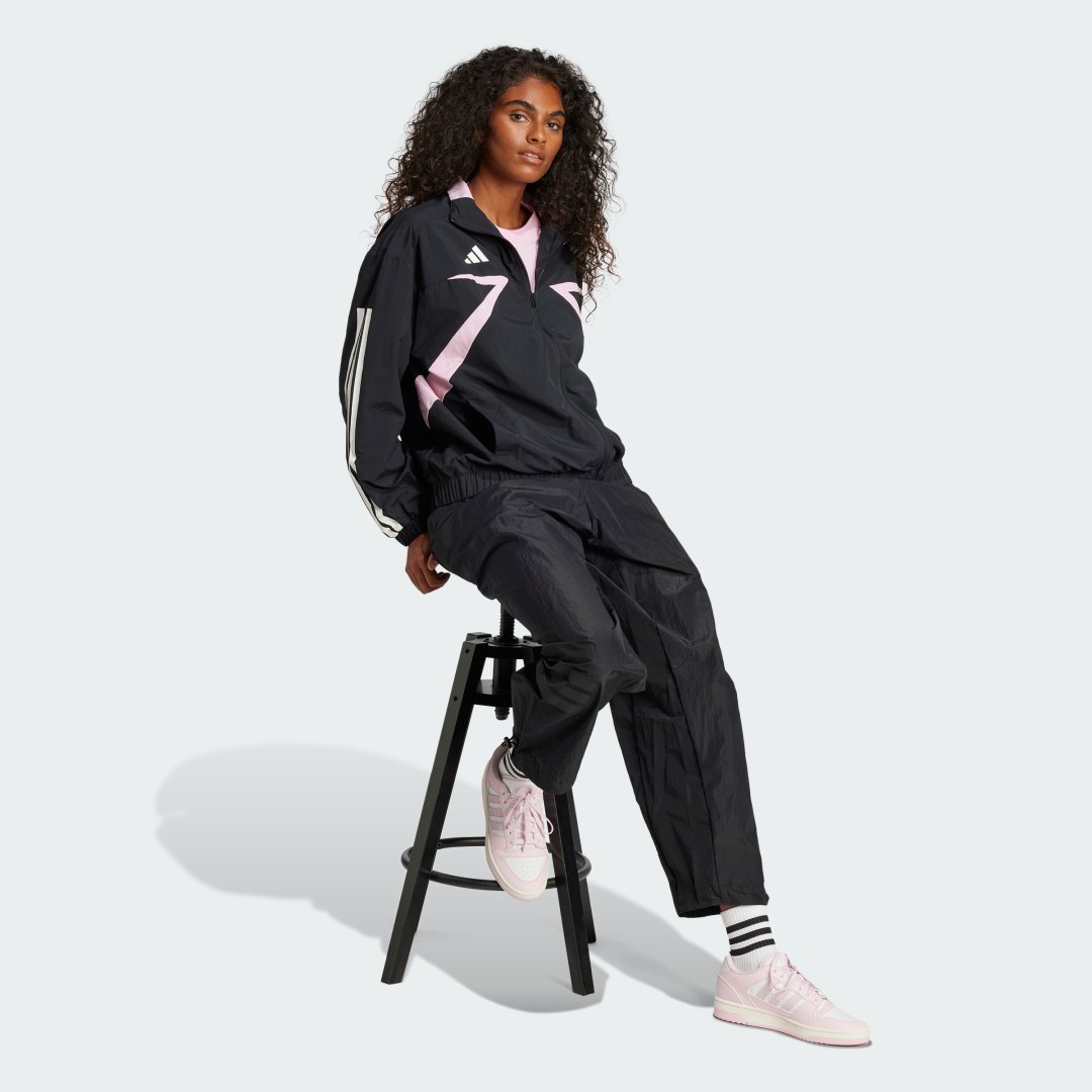 Hlače adidas Performance Woven Track Pants Črna | JE0147, 1