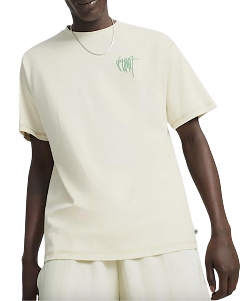 Majica Puma Puma Downtown RE Collection T-Shirt Bež | 624402-87