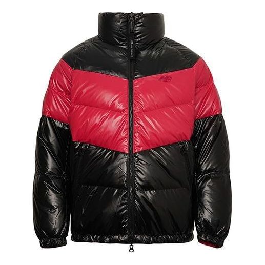 Puhovka New Balance Reversible Puffer Coat Rdeča | NP943013-RD