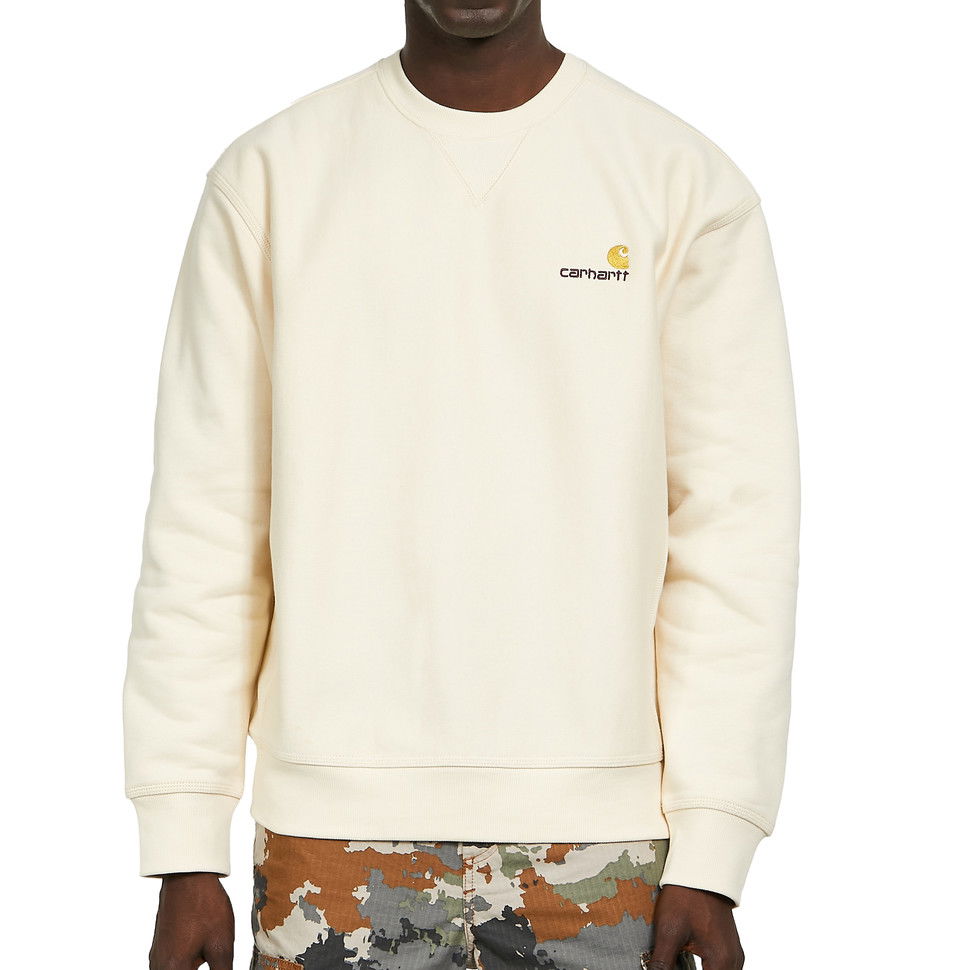 Pulover Carhartt WIP American Script Bela | I025475.0VY.XX, 0