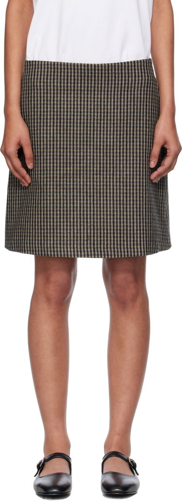 Krila A.P.C. A.P.C. Adelma Gingham Mini Skirt Večbarvna | WOASP-F06456, 0