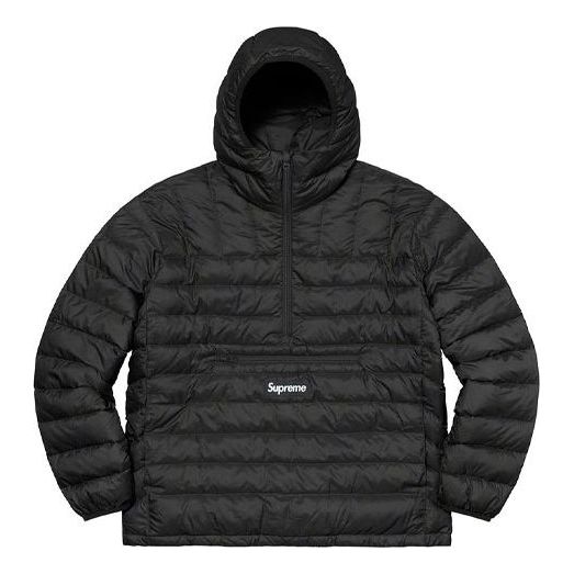 Puhovka Supreme Hooded Pullover Jacket Črna | SUP-FW21-319