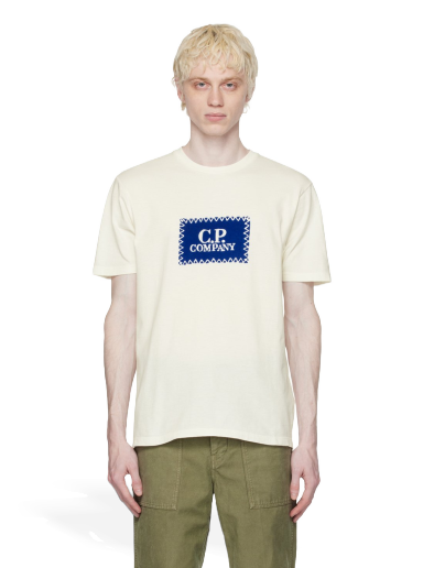 Majica C.P. Company Crewneck T-Shirt Bela | 14CMTS351A-005431H