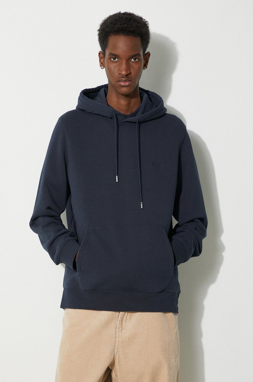 Pulover WOOLRICH Sweatshirt With Hood Modra | CFWOSW0224MRUT3684, 0