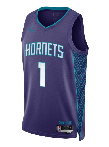 Dres Jordan Dri-FIT NBA Charlotte Hornets Statement Edition 2022 Swingman Jersey Mornarica | DO9520-567