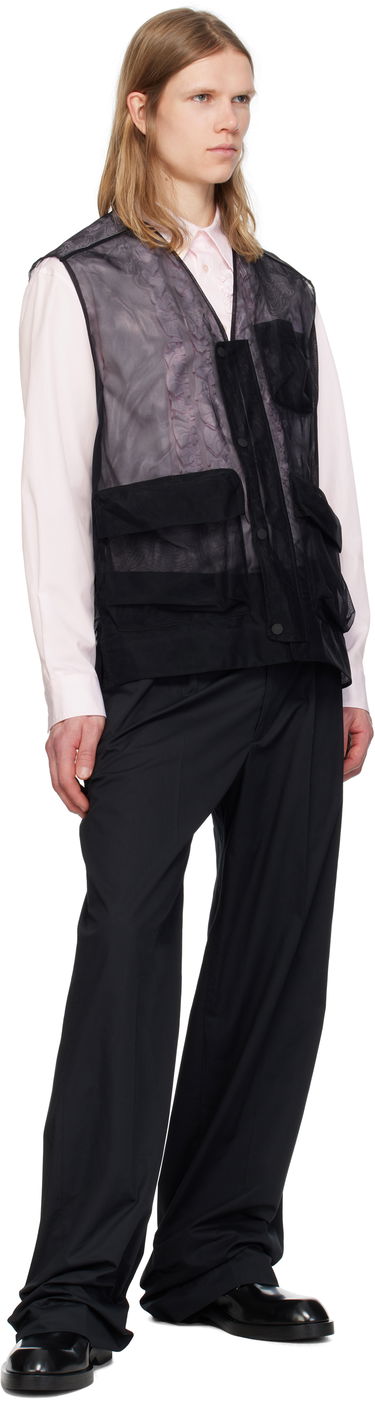 Telovnik Simone Rocha Simone Rocha Multi Pocket Utility Vest Črna | 5347D 0069, 3