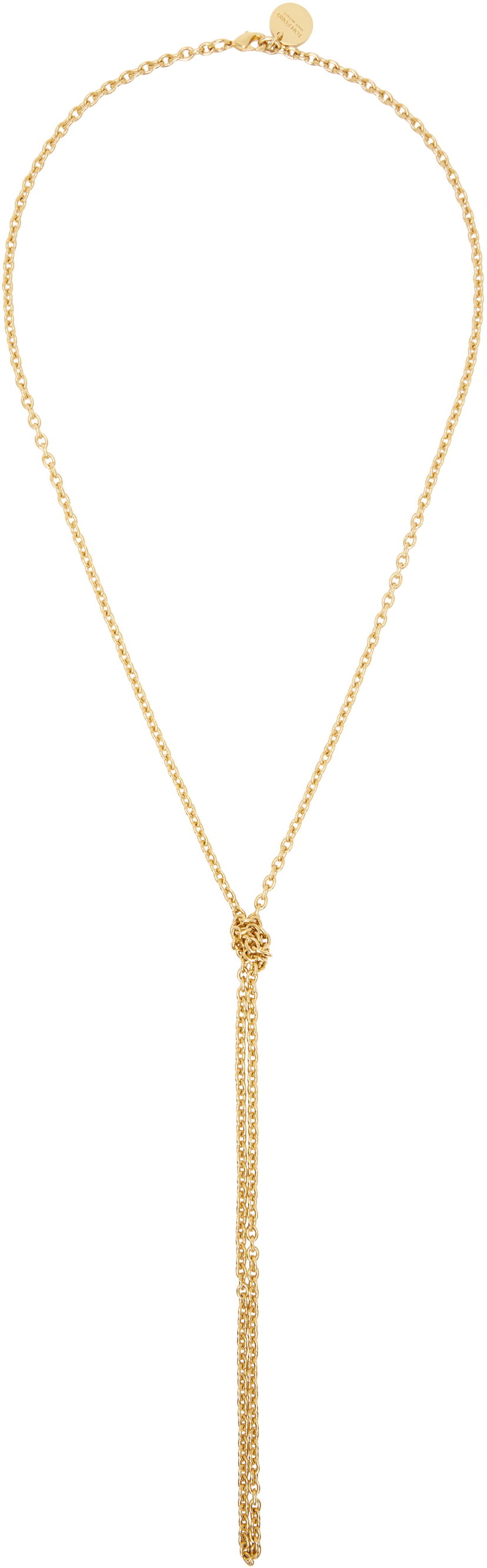 Ogrlica Tom Ford Brass Chain Necklace Kovinski | JM012-AMT001X