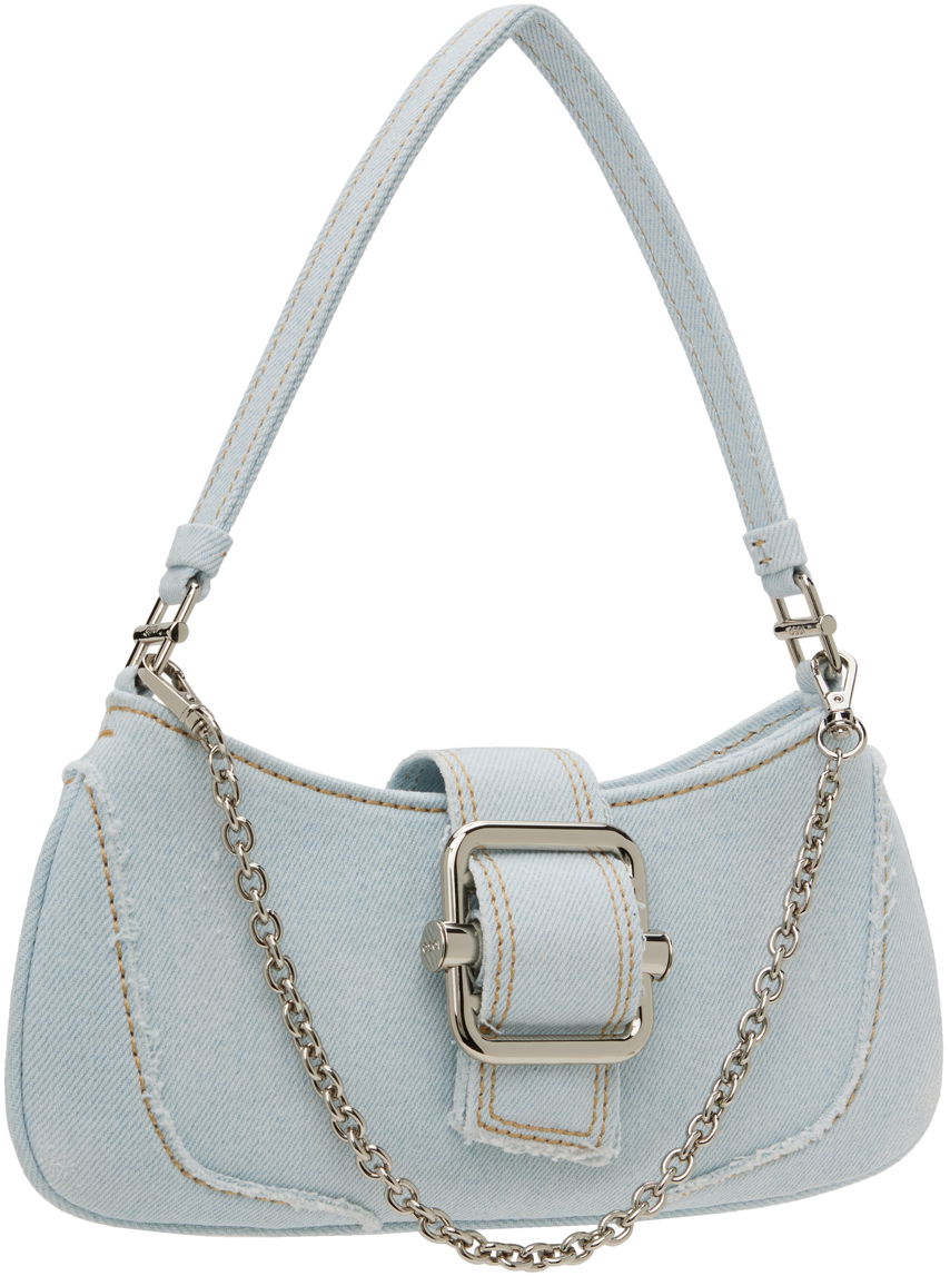 Torbica OSOI Small Denim Shoulder Bag With Chain Modra | 24SB050-01-03, 1