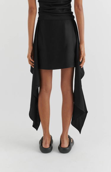 Krila AXEL ARIGATO Dione Tie-Front Skirt Črna | A2124001, 3