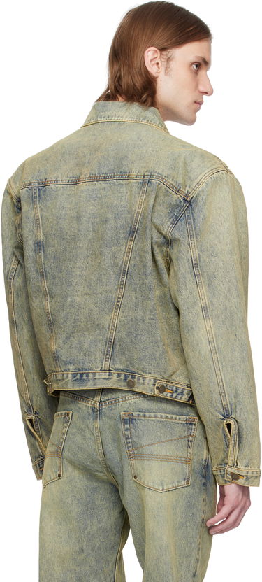 Jakna Entire Studios Entire Studios Shrunken Denim Jacket Rumena | ESU-S25-11002-SW, 2