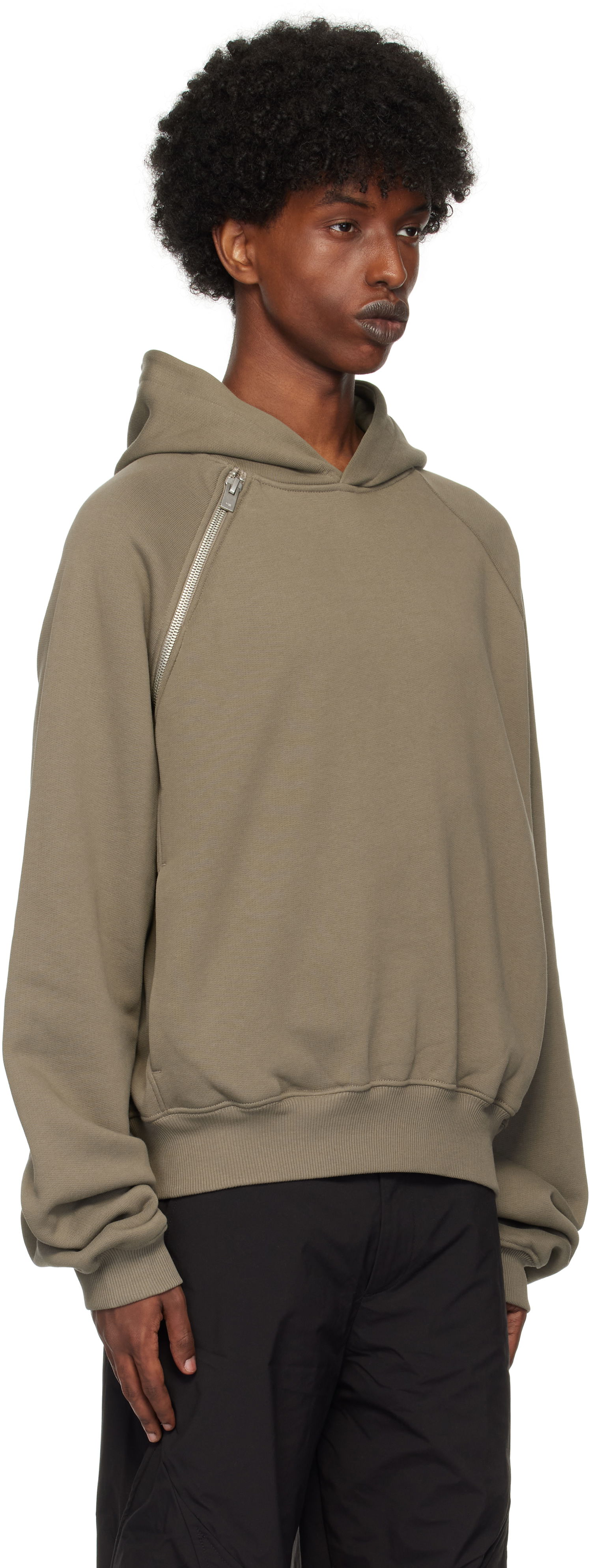 Pulover HELIOT EMIL Sequence Zip Hoodie Zelena | HE_M_08_055_DG23, 1