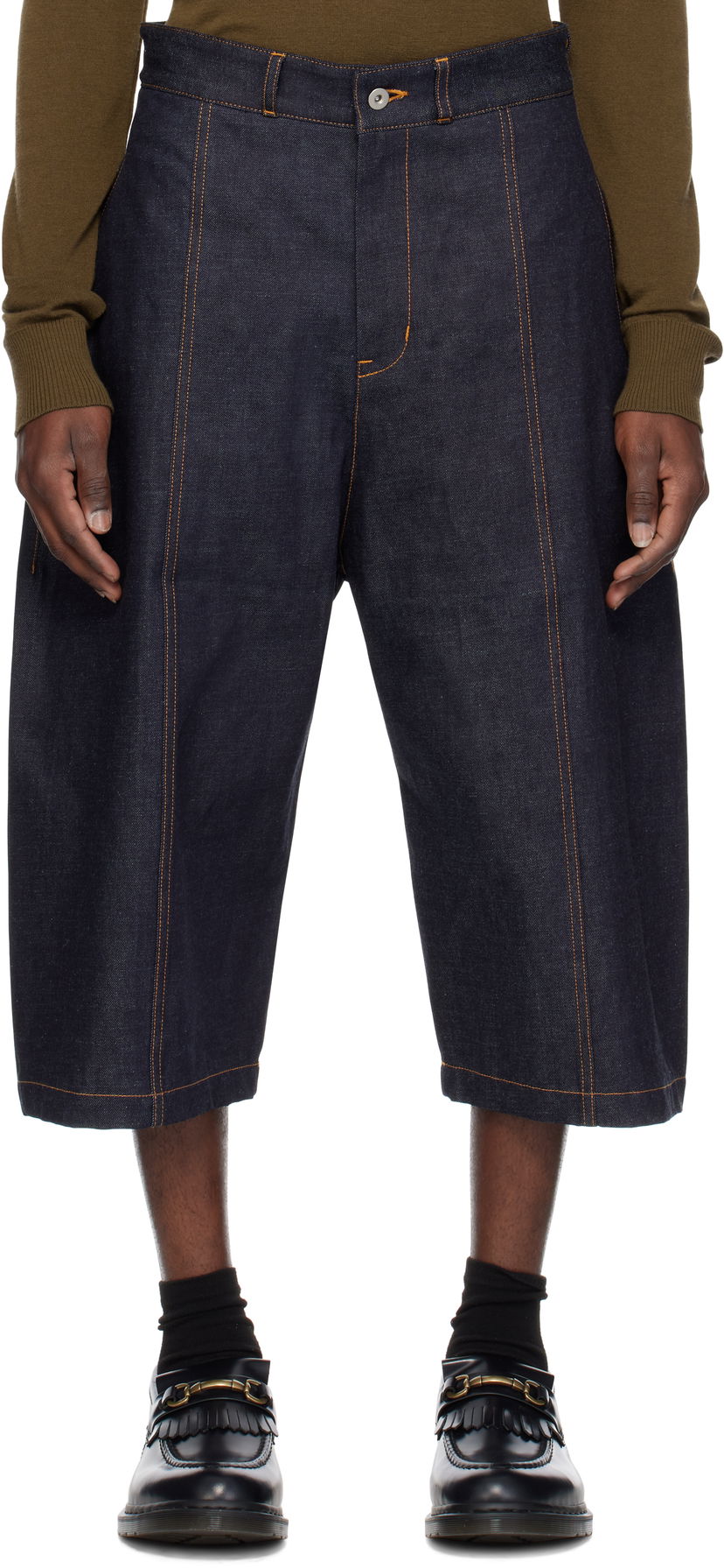 Kratke hlače sage NATION SAGE NATION Welt Denim Shorts Modra | S122 WELT SHORTS