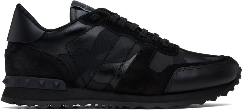 Superge in čevlji Valentino Valentino Garavani Rockrunner Camouflage Črna | 6Y2S0723NSD