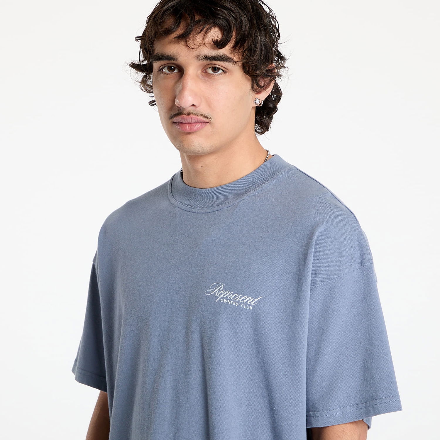 Majica Represent Clo Represent Owners Club Script T-Shirt Modra | OCM41201-08, 1