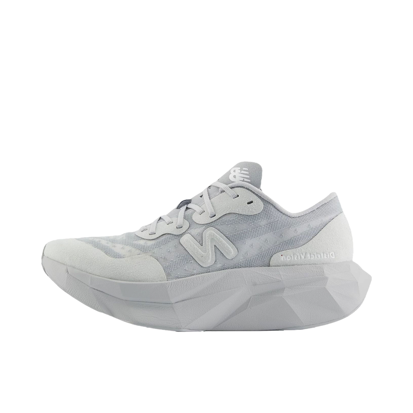 Tek New Balance x District Vision FuelCell SuperComp Elite v4 Aluminum Grey - US 10 Siva | MRCELVD4