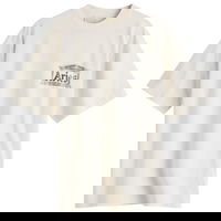 Aged Ancient Temple Graphic Tee, Size Large