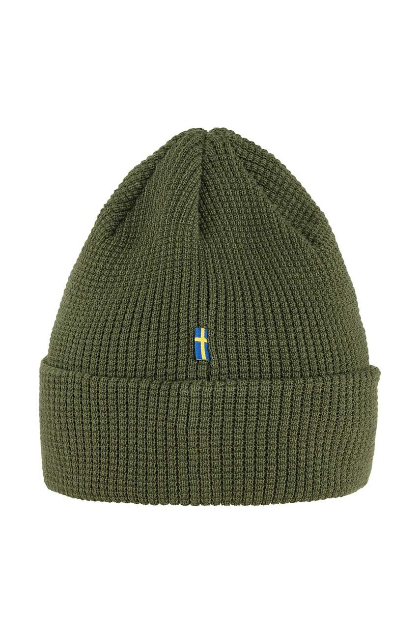 Beanie FJÄLLRÄVEN Beanie Tab Green Zelena | F84767.677, 1