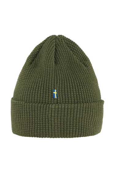 Beanie FJÄLLRÄVEN Beanie Tab Green Zelena | F84767.677, 1