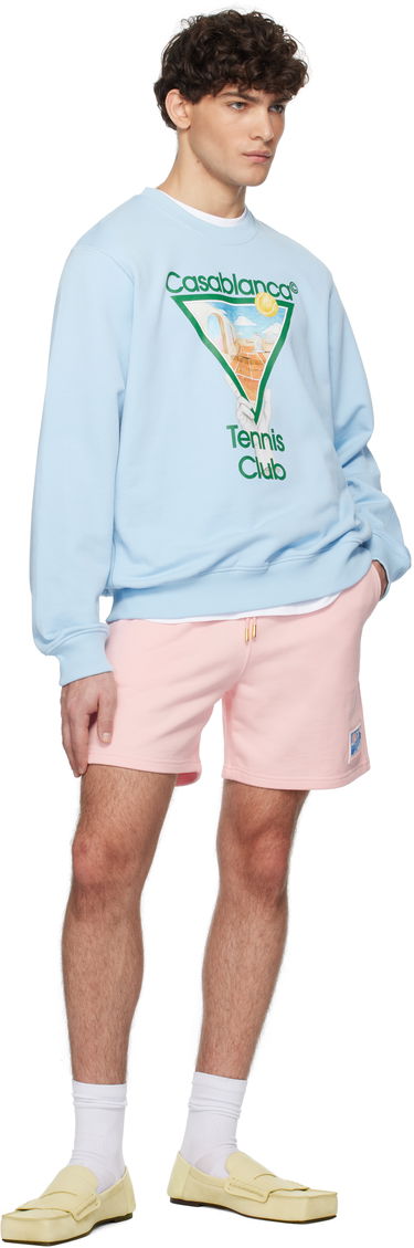 Pulover Casablanca Tennis Icon Sweatshirt Modra | U-MPS25-JTP-293-03, 3