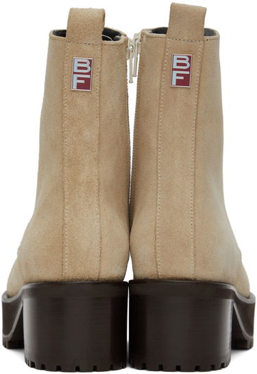 Oblačila BY FAR BY FAR Cobain Suede Boots Bež | 22CRCBCAPUU, 3