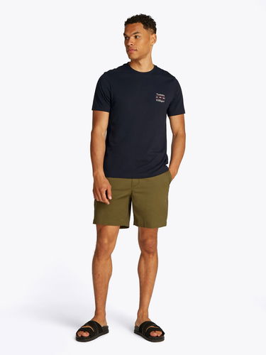 Majica Tommy Hilfiger Tommy Hilfiger Stack T-Shirt Mornarica | MW0MW38622DW5, 1