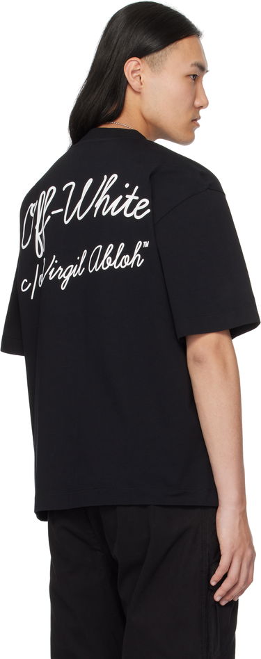 Majica Off-White Black Script T-Shirt Črna | OMAA120C99JER00D1001, 2
