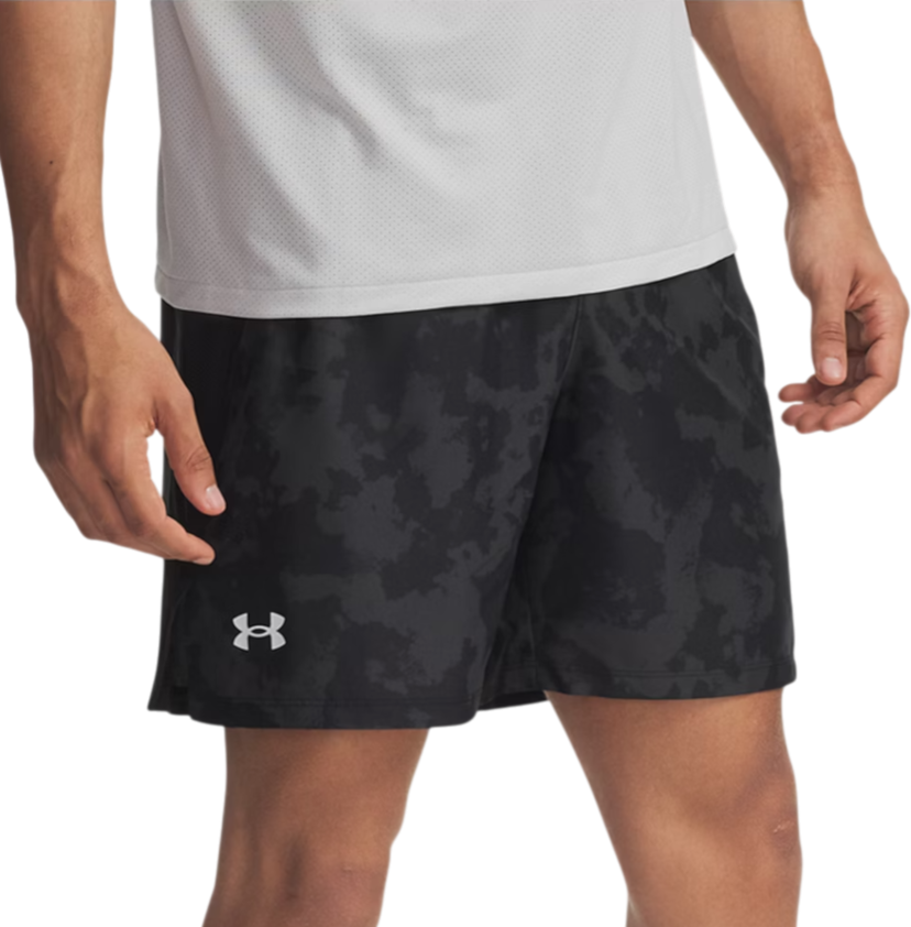 Kratke hlače Under Armour Under Armour UA Launch 7" Print Shorts Črna | 1382621-016