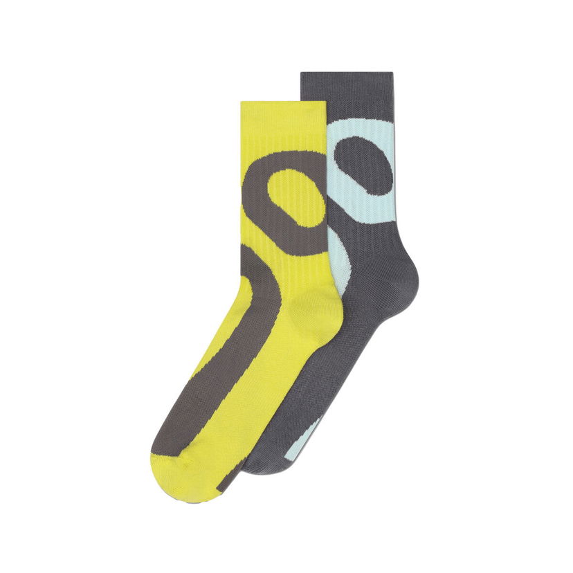 Nogavice On Running Liquid Logo Sock High 2-Pack Večbarvna | 2UF10133363