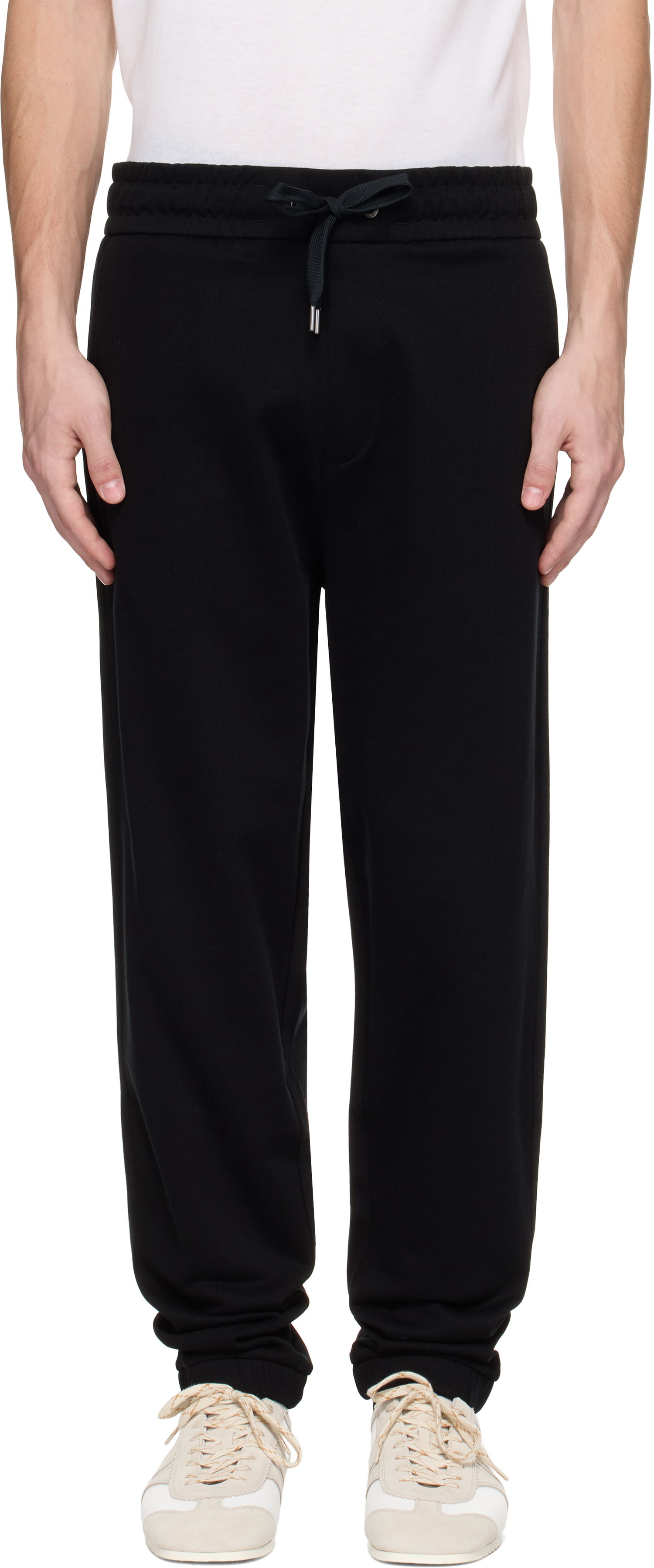Trenirka BOSS BOSS Drawstring Sweatpants Črna | 50544109, 0