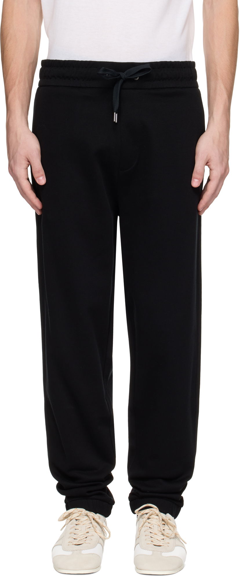 Trenirka BOSS BOSS Drawstring Sweatpants Črna | 50544109