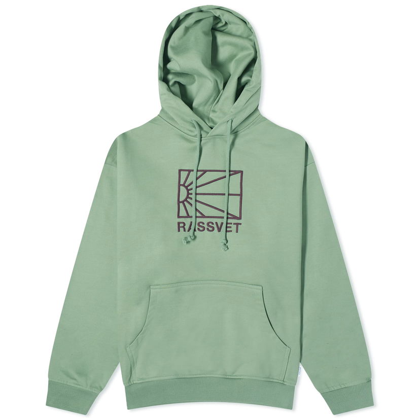 Pulover PACCBET Washed Logo Zelena | PACC14T024-KHK