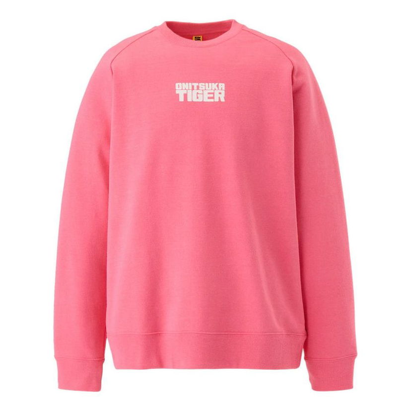 Pleteni pulover Onitsuka Tiger Crewneck Sweatshirt Roza | 2183B404-700