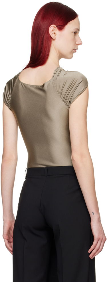 Bodi Coperni Coperni Twisted Bodysuit Zelena | COPJS37545, 2