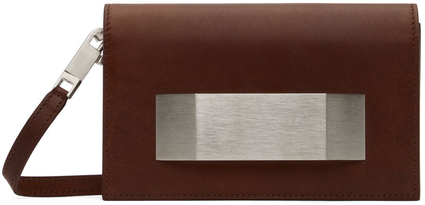 Torba za čez ramo Rick Owens Rick Owens Porterville Griffin Bag Rjava | RA02D0522 LGE