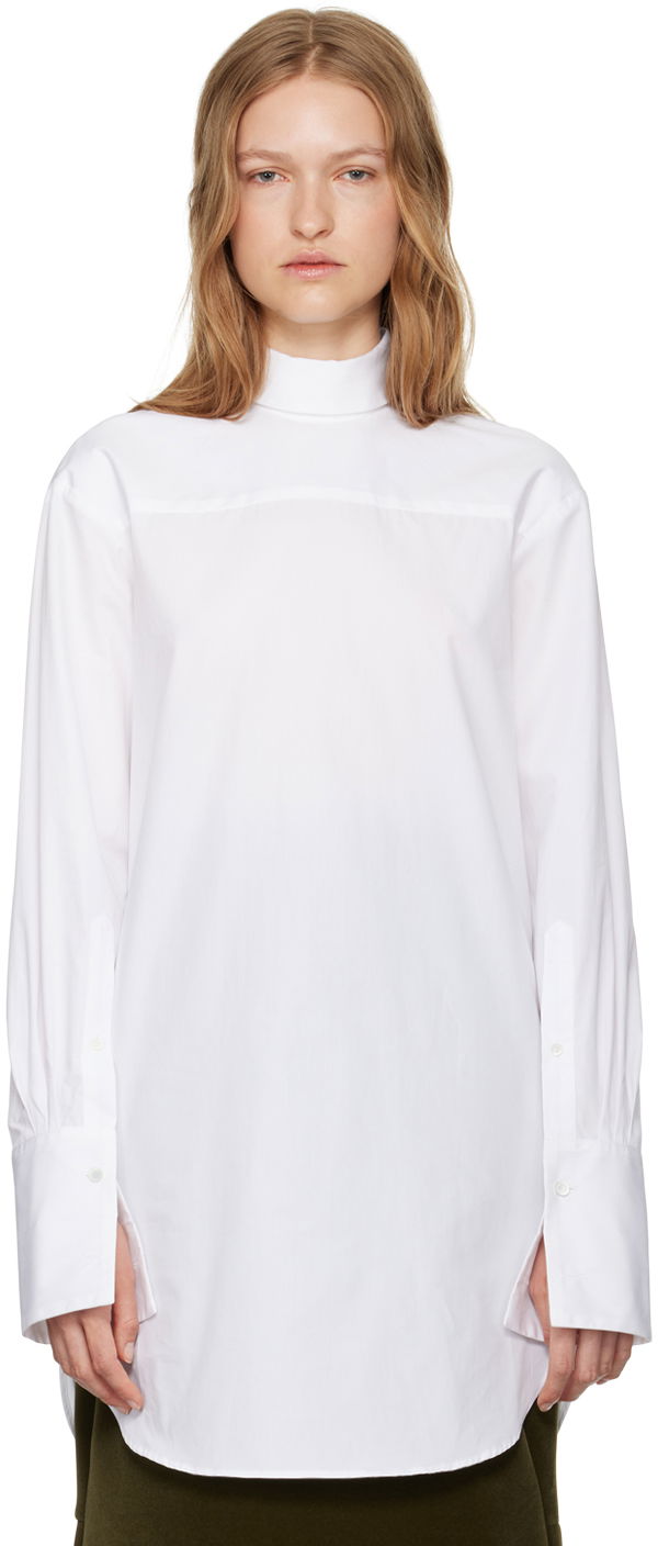 Srajce Dries Van Noten Reverse Shirt Bela | 242-010702-9293