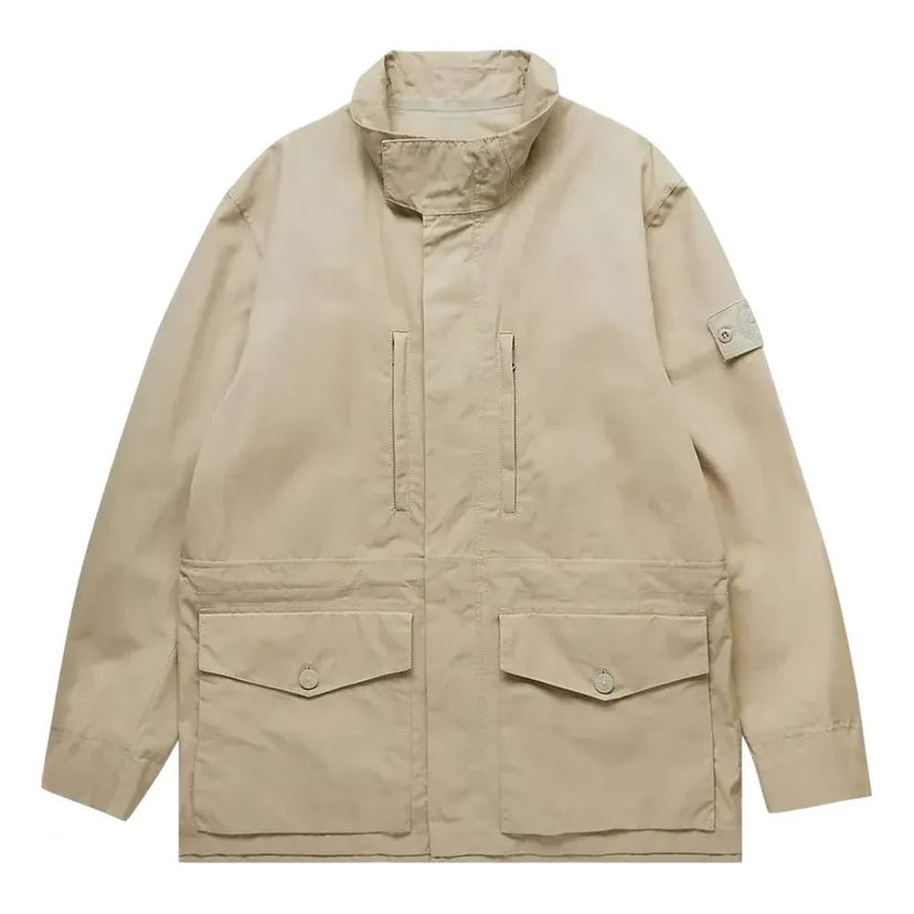 Vetrovka Stone Island Ghost Piece O-Ventile Jacket Bež | 7815412F1-V0090