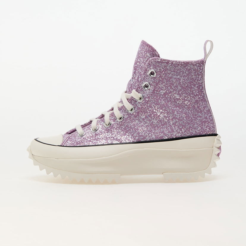 Superge in čevlji Converse Run Star Hike Platform Glitter Lila | A10096C