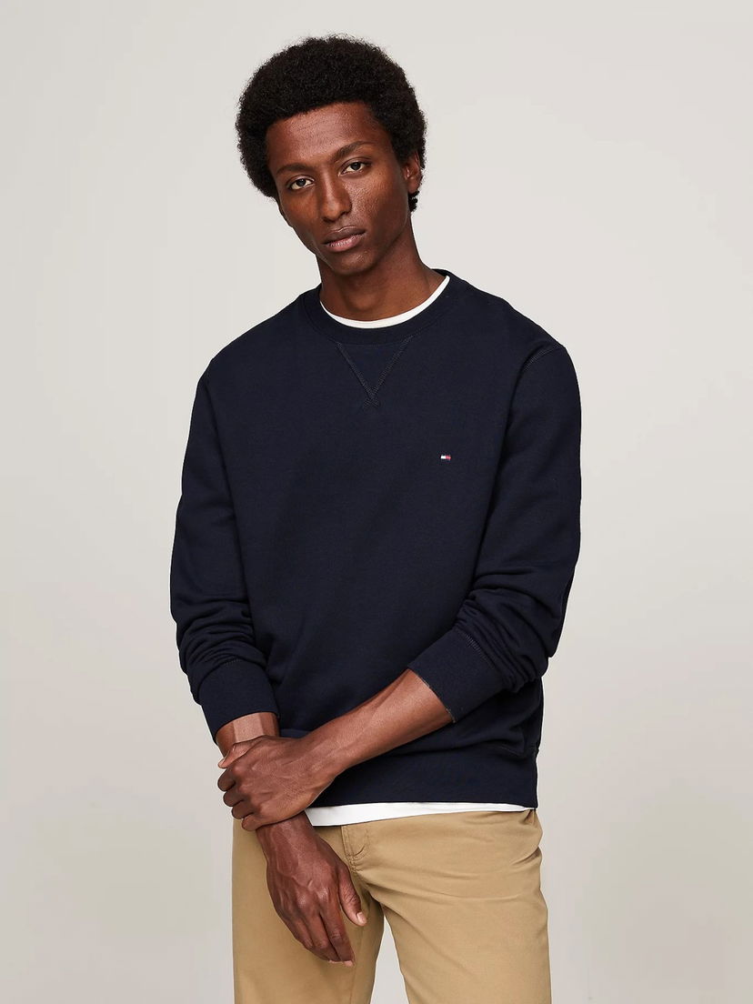 Pulover Tommy Hilfiger Pullover Sweatshirt Črna | MW0MW37232DW5